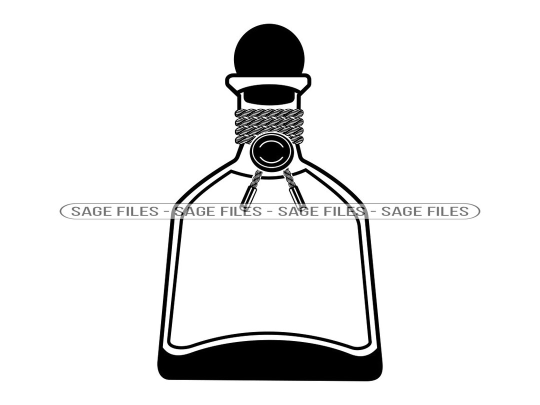 Tequila bottle svg tequila svg alcohol bottle svg tequila clipart tequila files for cricut tequila cut files for silhouette png dxf