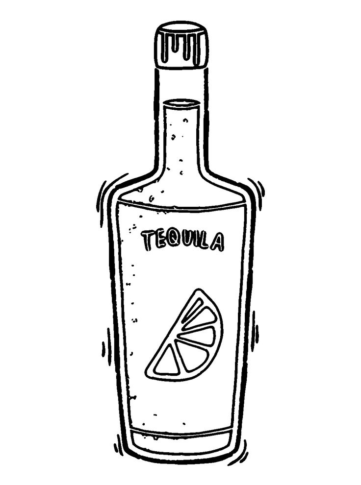 Tequila bottle design