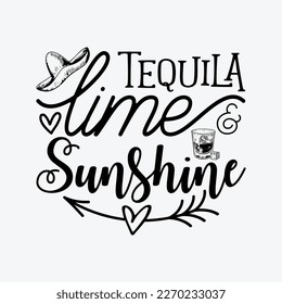 Tequila vector art graphics