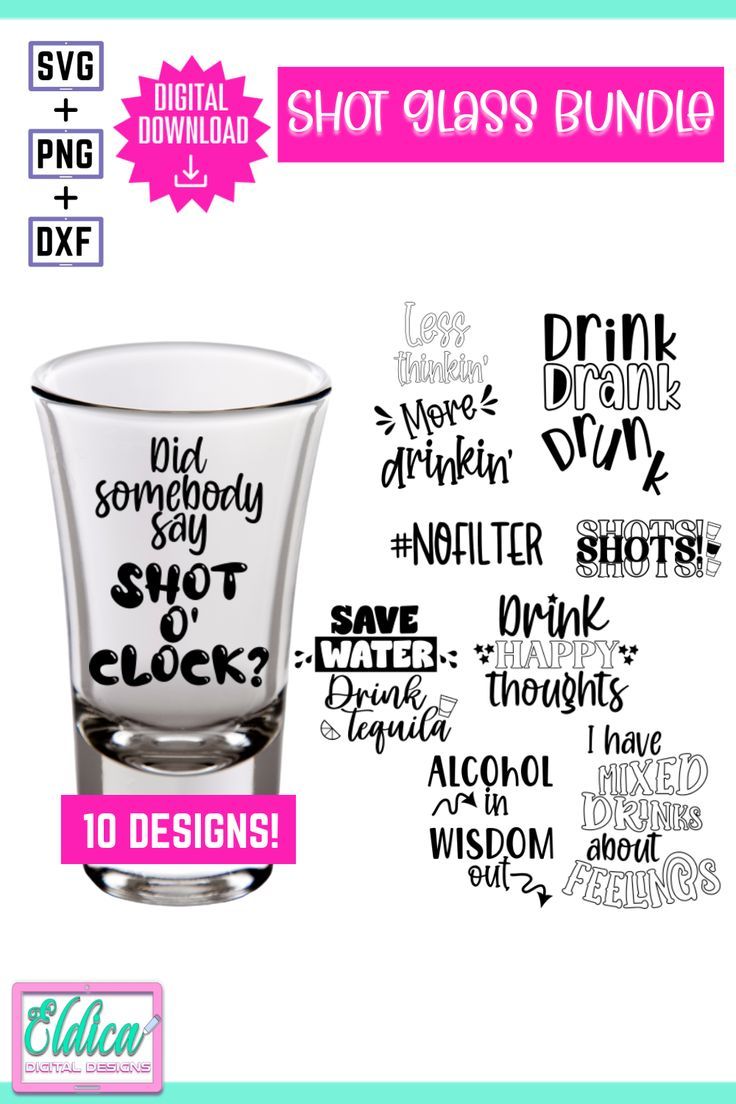 Shot glass quotes svg bundle funny sarcastic drinking svg