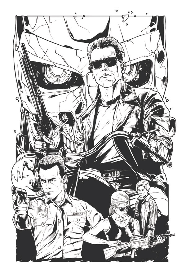 Terminator poster art