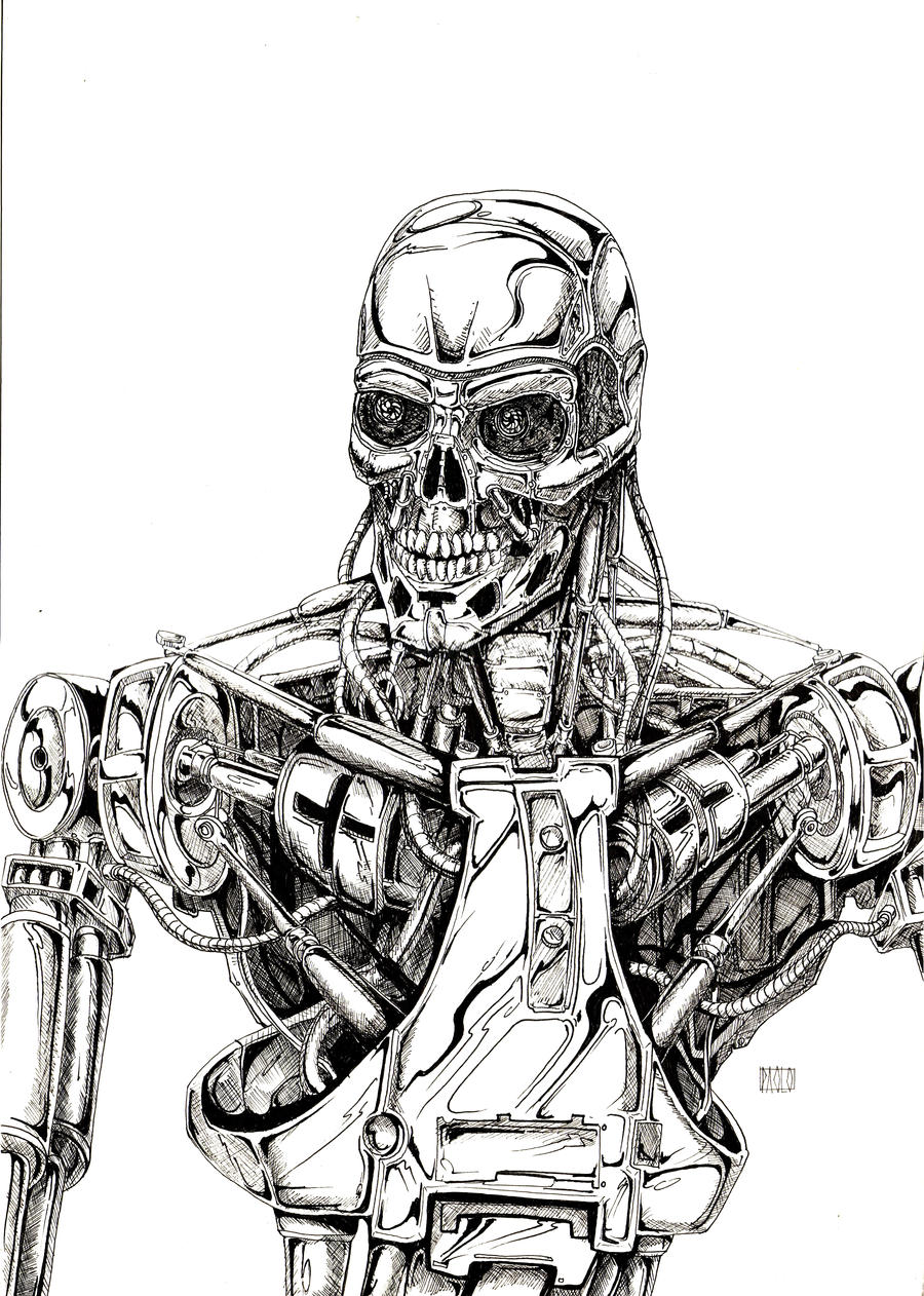 Terminator sketch by paoloredfive on