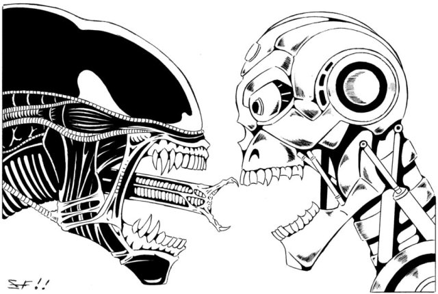 Aliens and terminators do not hate each other ripley connor