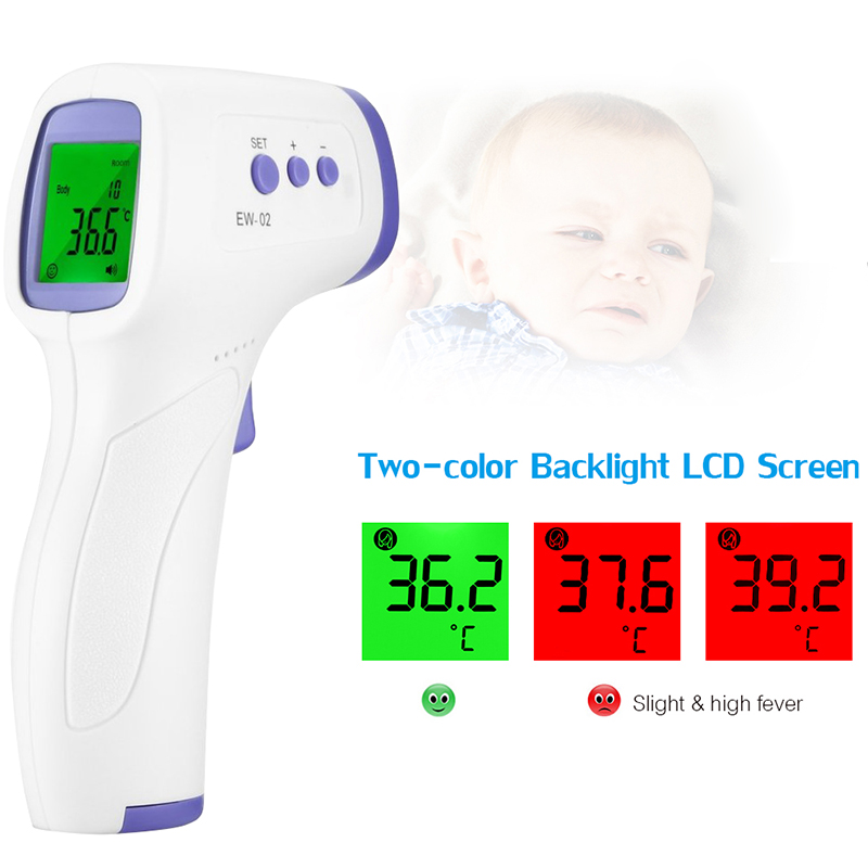 Digital infrared forehead thermometer non