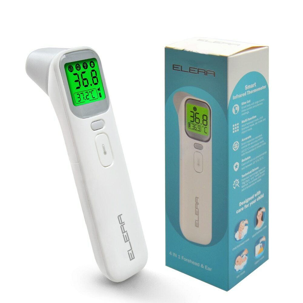 Digital thermometer forehead ear non ntact body termometro infrared lcd