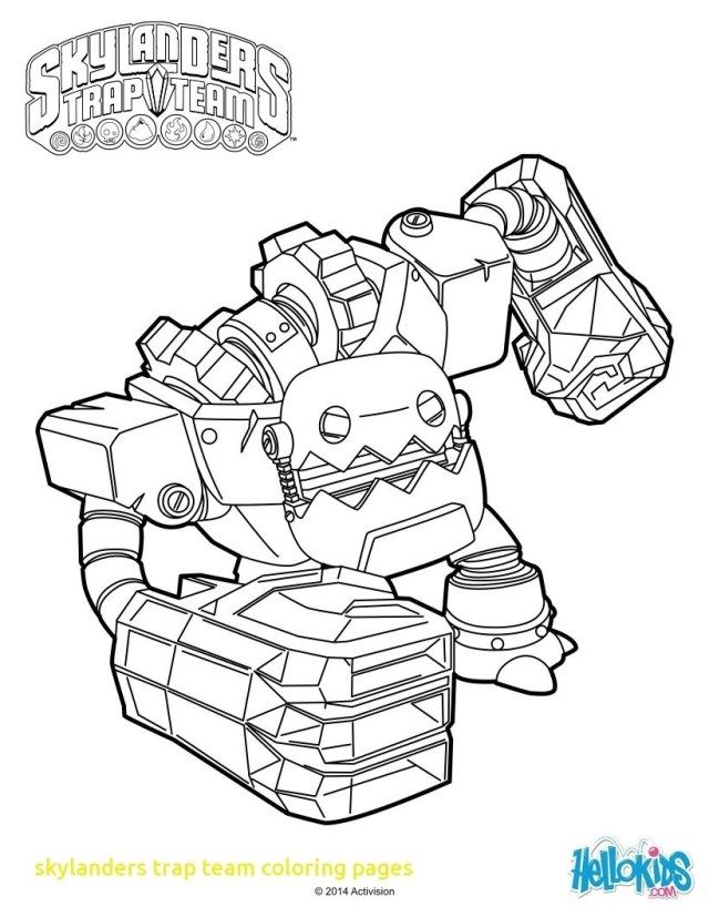 Brilliant image of skylanders coloring pages