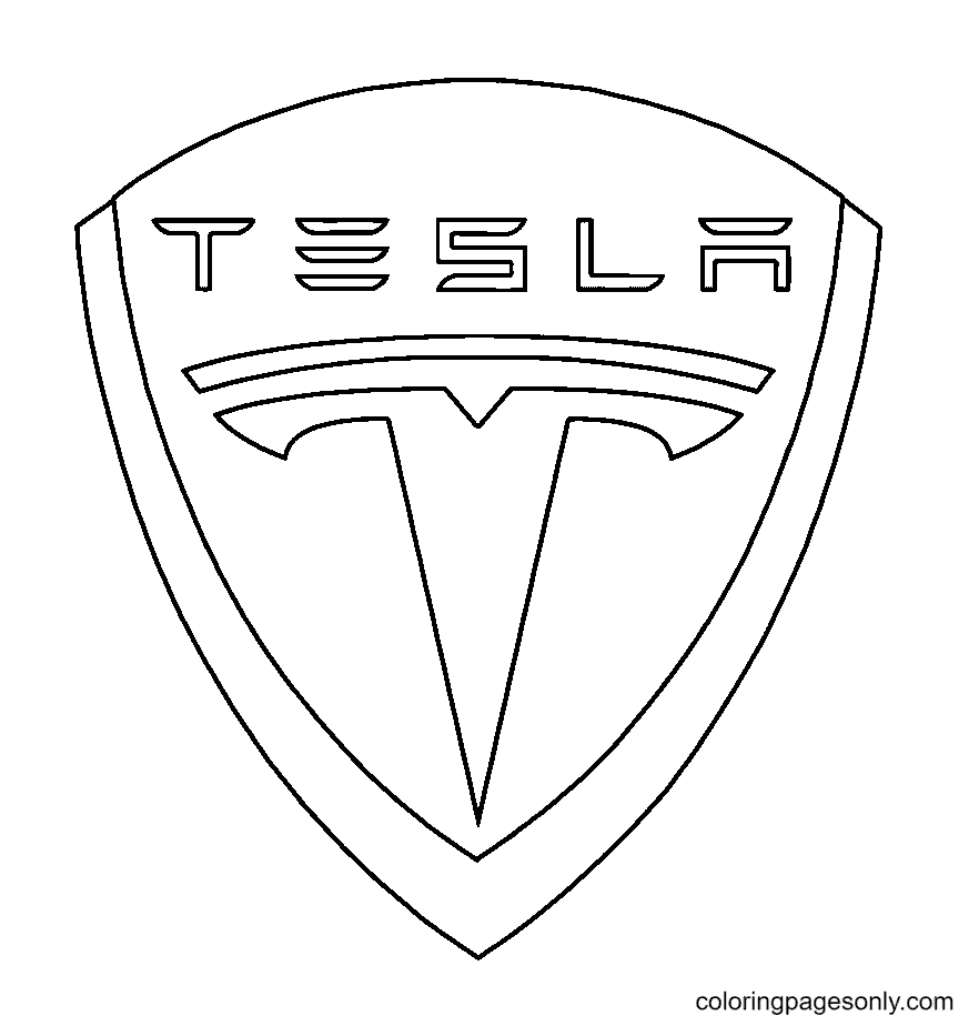 Tesla coloring pages printable for free download