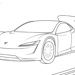 Tesla coloring pages printable for free download