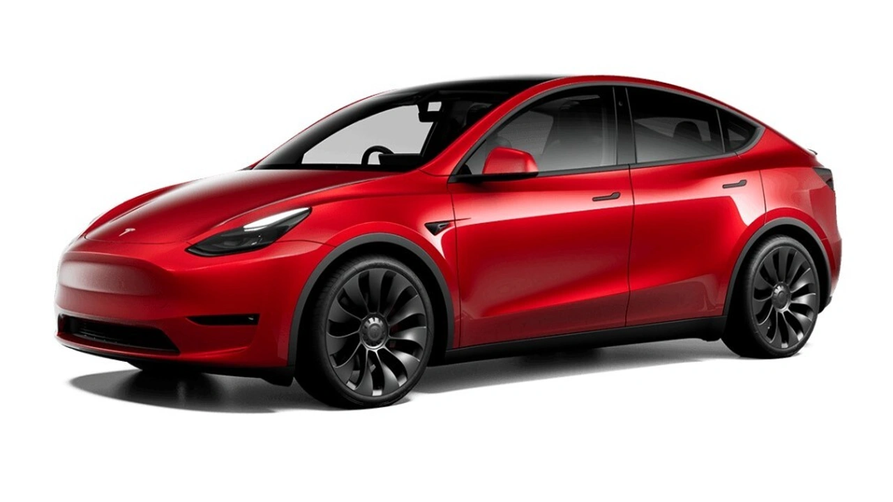 Tesla model y colour guide