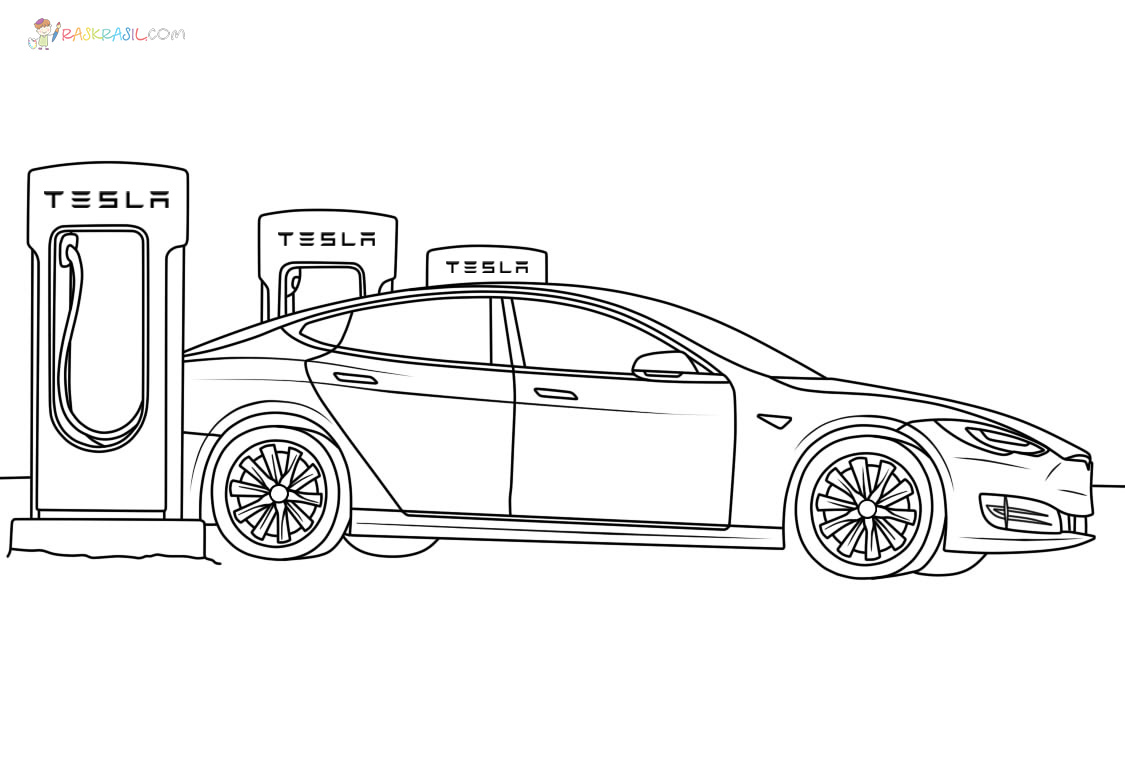 Tesla coloring pages new best pictures free printable