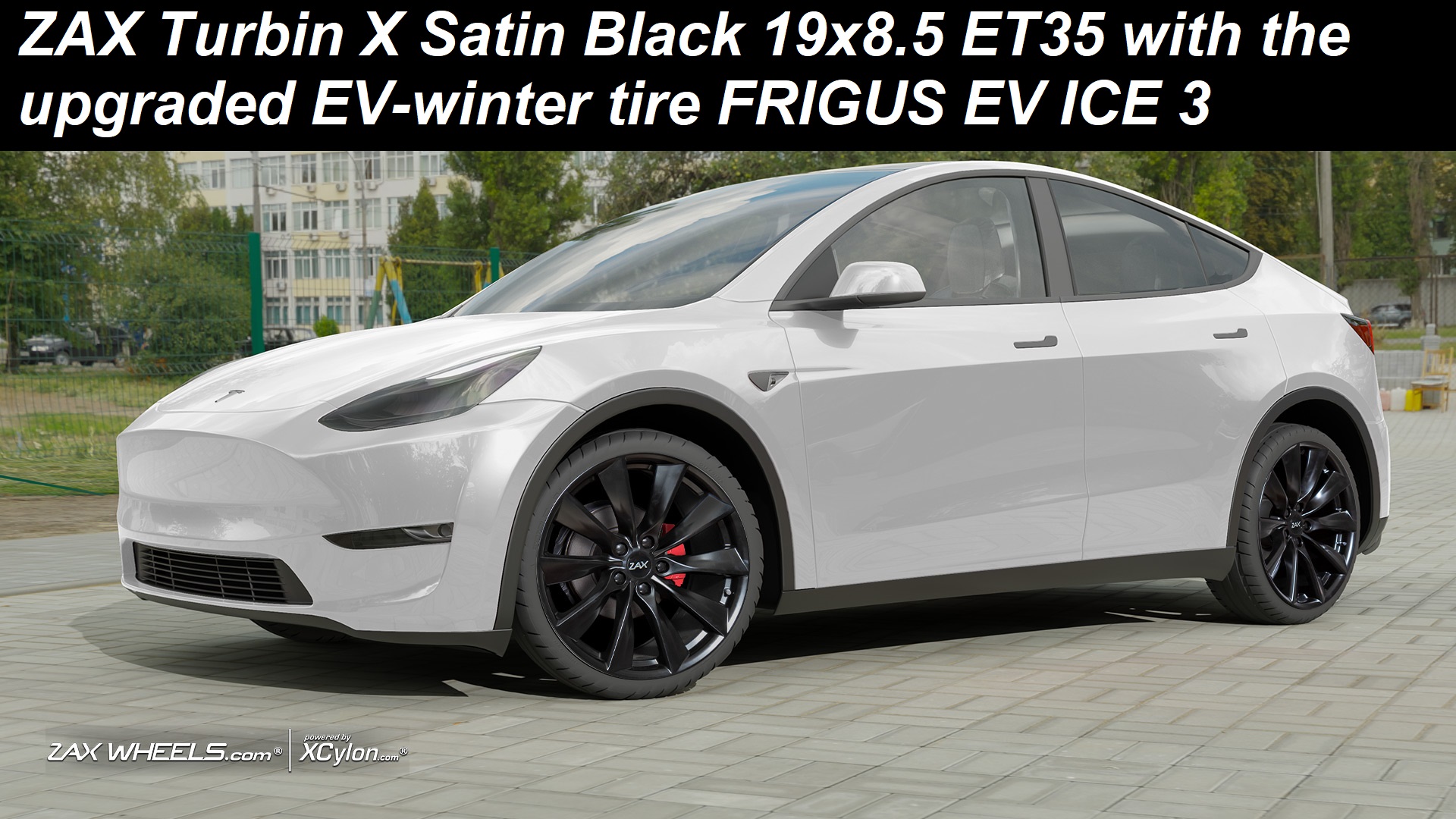 Tesla model y felger og vinterhjul