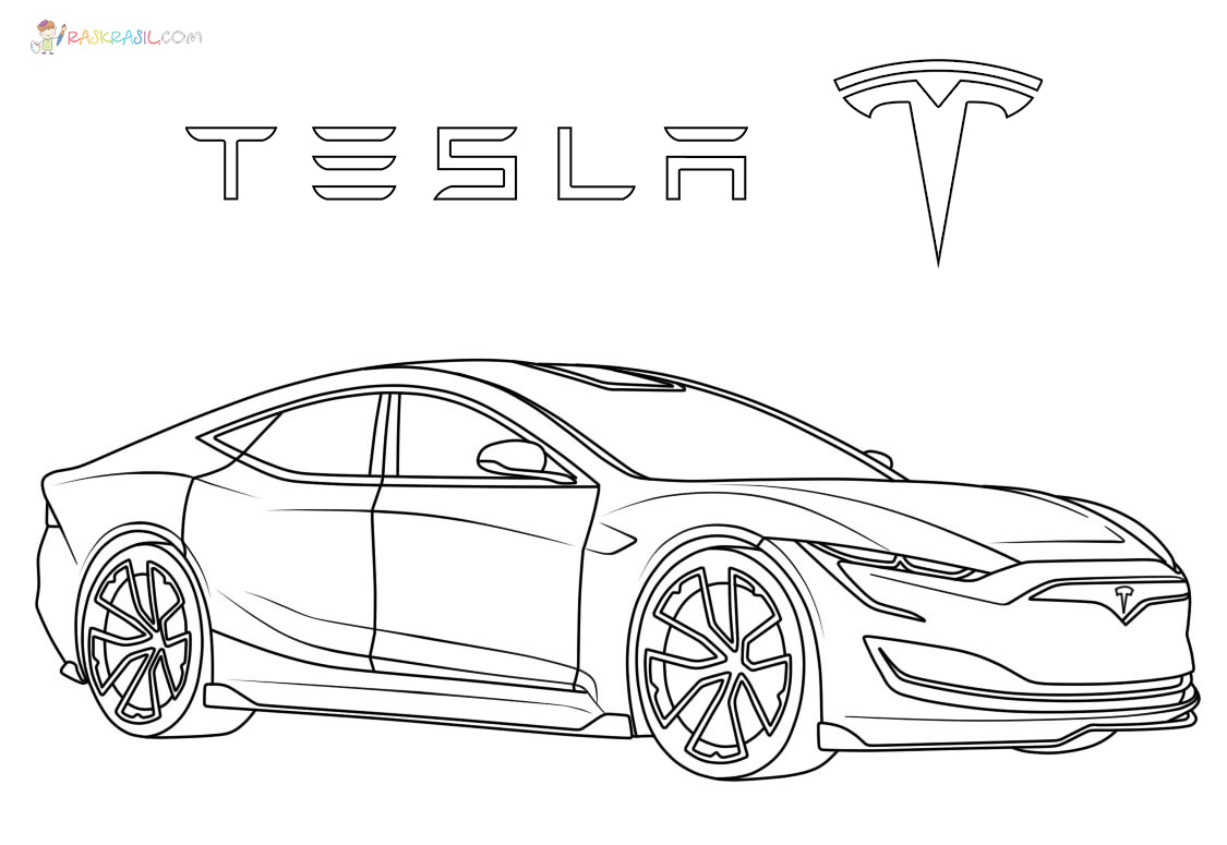 Tesla coloring pages new best pictures free printable