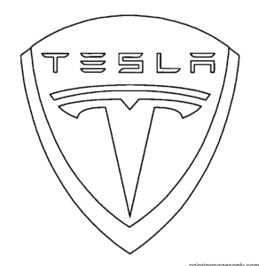 Tesla coloring pages printable for free download