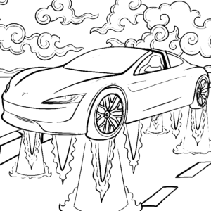 Tesla coloring pages printable for free download