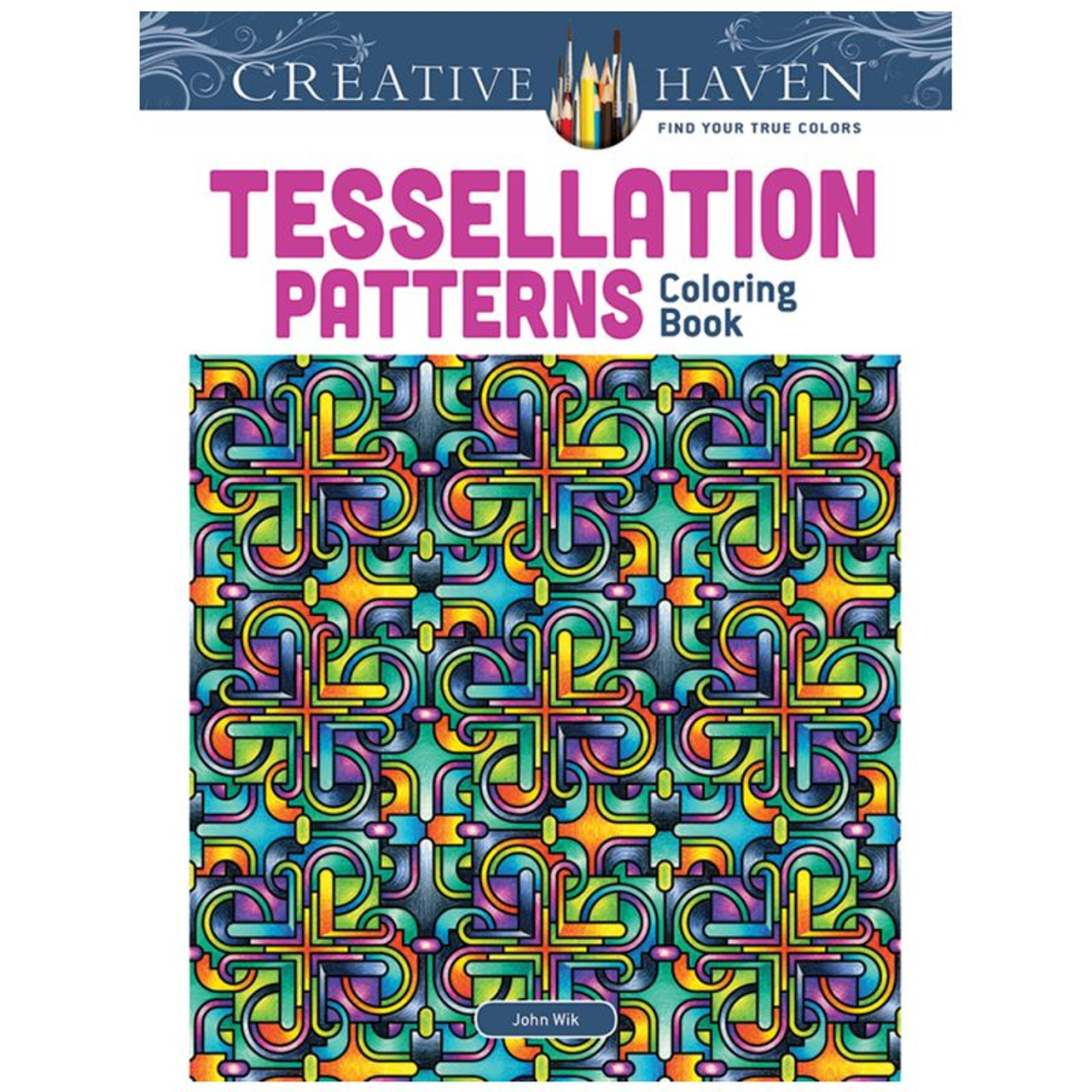 Creative haven tessellation patterns coloring book