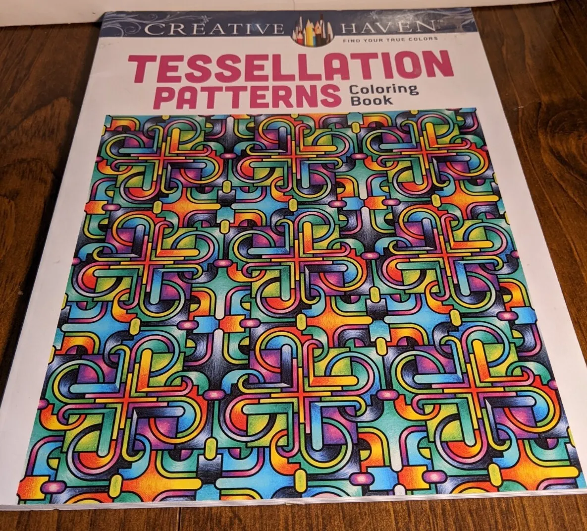 New creative haven tessellation patterns coloring book by john wik drawings