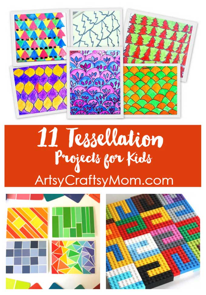 Fun tessellation projects for kids to play and learn
