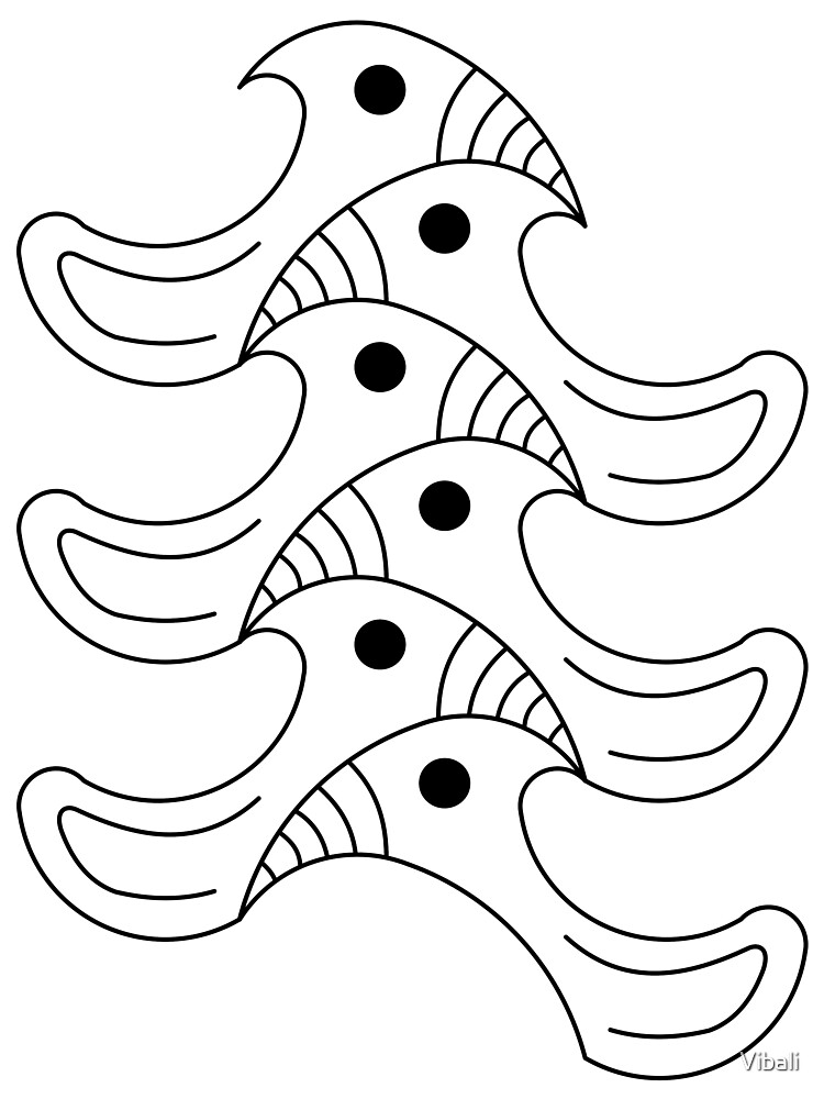 Coloring toucan tessellation kids t