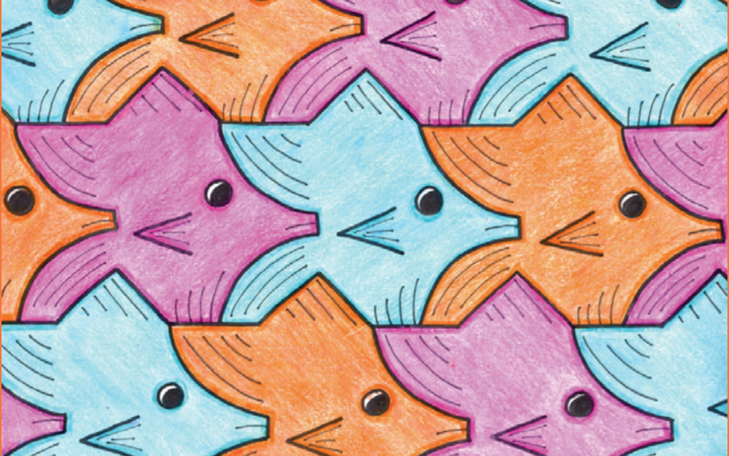 Tessellation puzzle art lesson for kids â faber