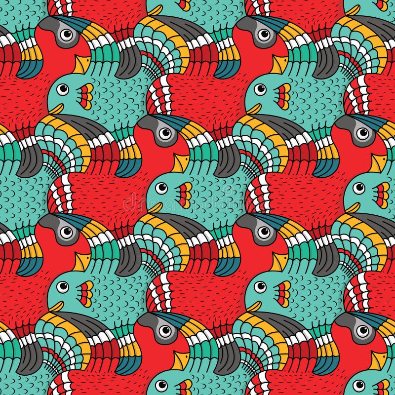 Fish tessellation stock illustrations â fish tessellation stock illustrations vectors clipart