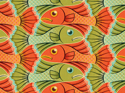 Fish tessellation by tierra c on