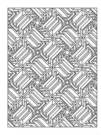 Creative haven tessellation patterns coloring book geometric coloring pages pattern coloring pages coloring books