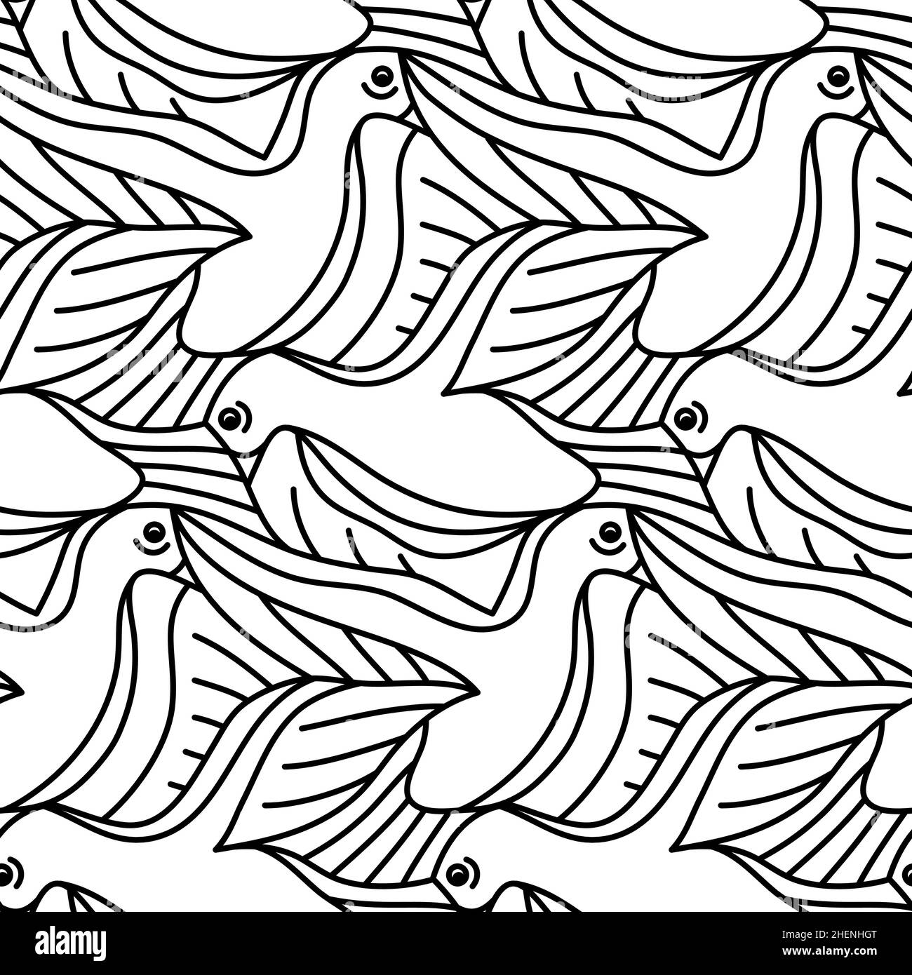 Tessellation black and white stock photos images