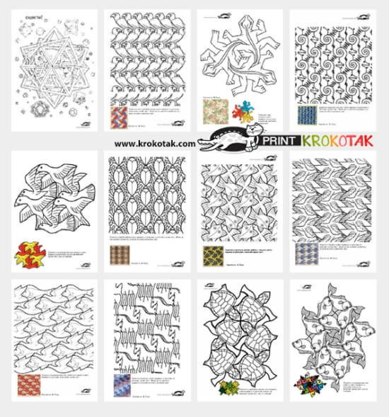 Fun tessellation projects for kids to play and learn