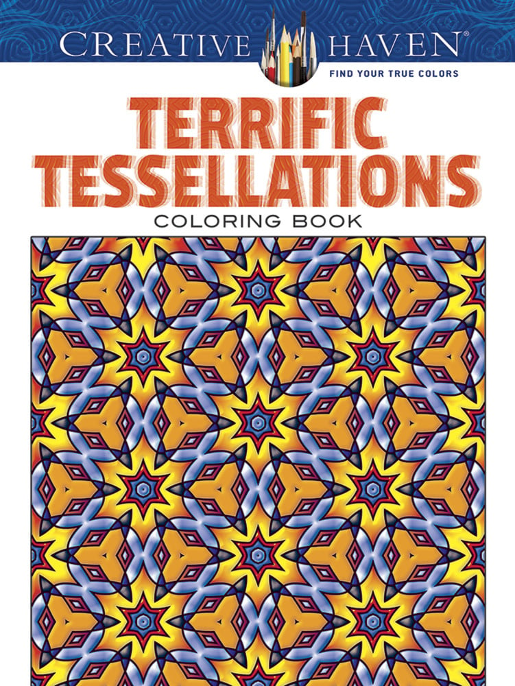 Terrific tessellations coloring book