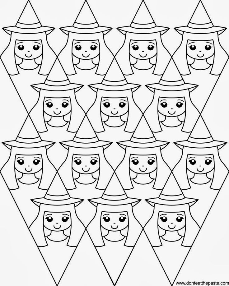 Printable tessellation coloring pages