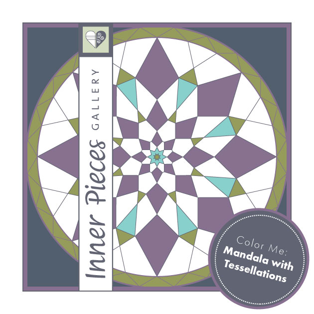 Mandala with tessellations brings creative learning for kidsinner pieces gallery