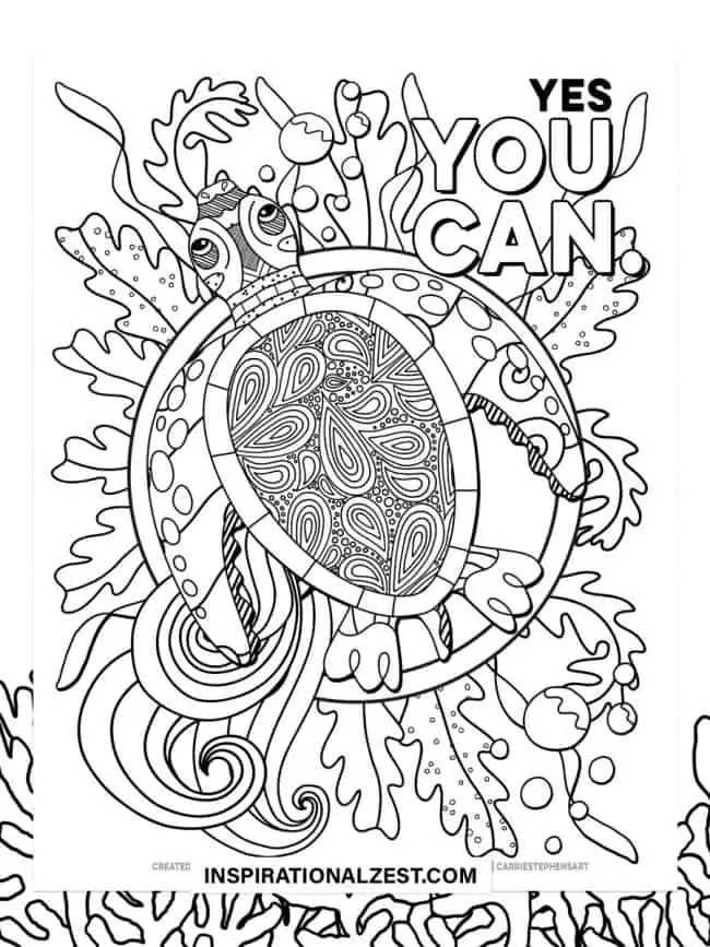 Free testing coloring pages for students motivational quotes