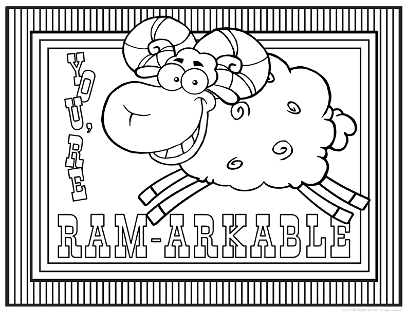 Test motivation coloring pages made by teachers