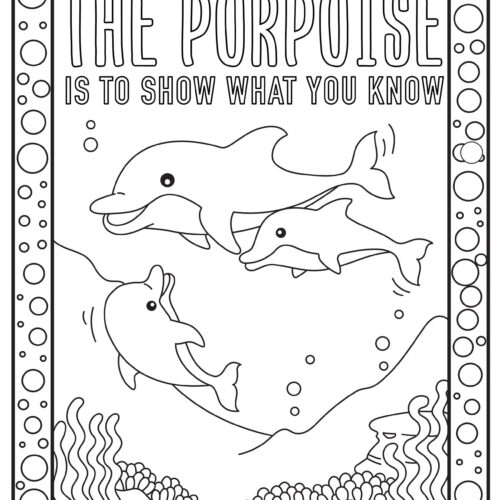 Test motivation coloring pages made by teachers