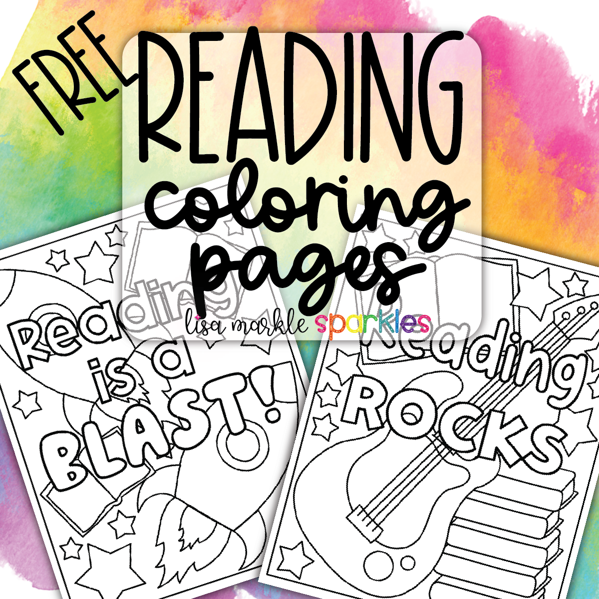 Free reading coloring pages printable pdf