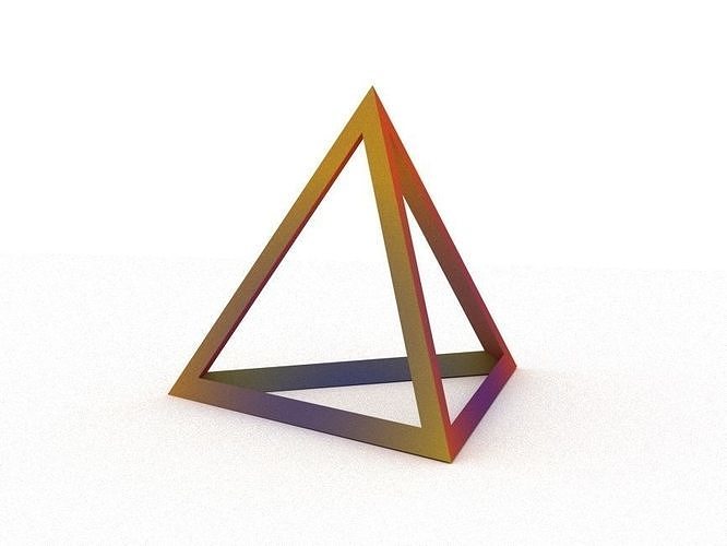 Tetrahedron d model