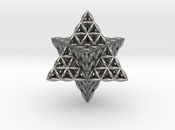 Flower of life star tetrahedron sbdb by daviddiamondheart