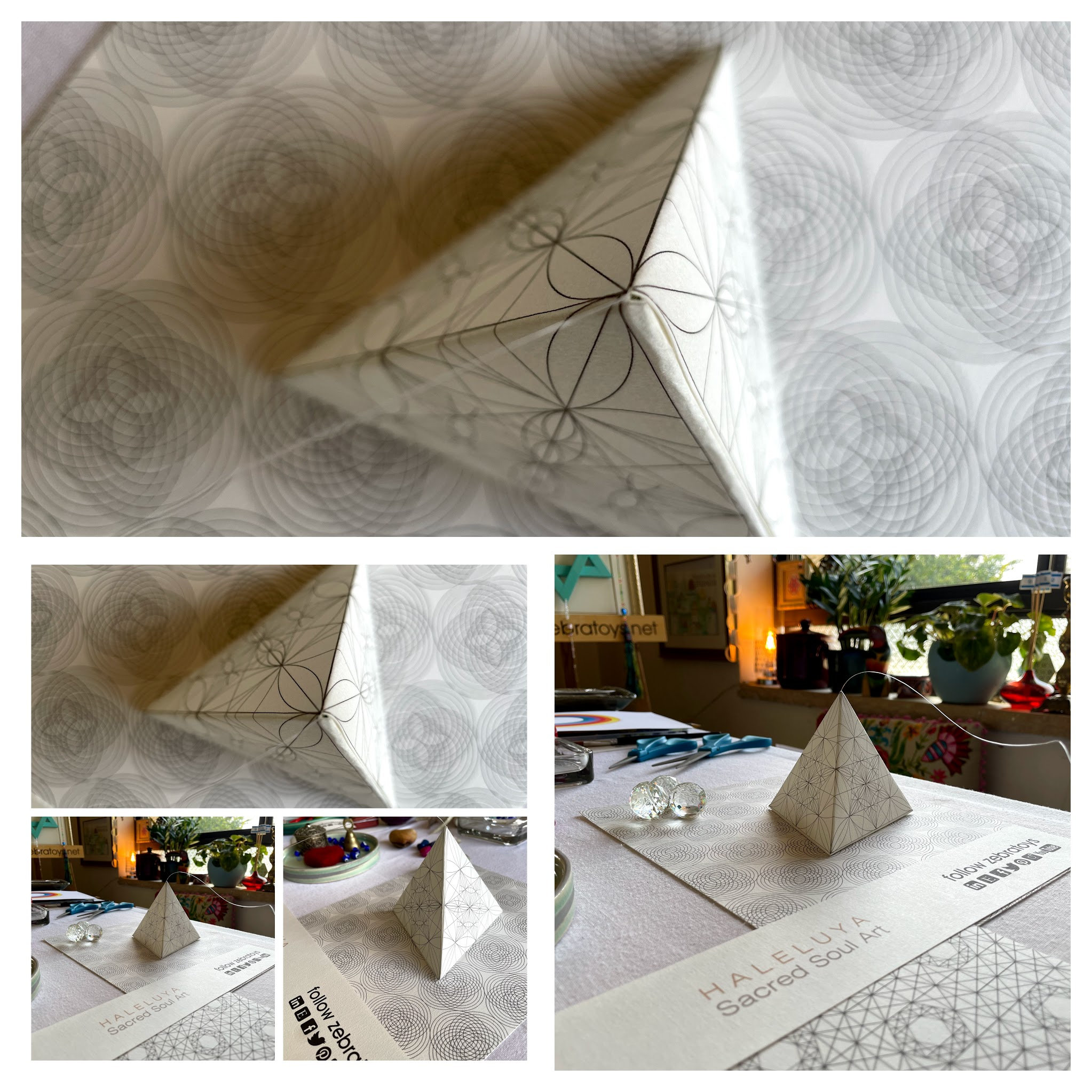 Tetrahedron d papercraft template pdf