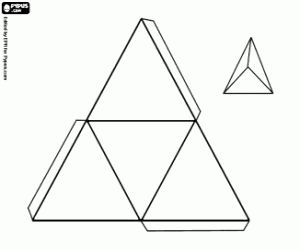 Malvorlagen ein vierseitiger polyeder ausmalbilder d geometric shapes shape coloring pages geometric shapes