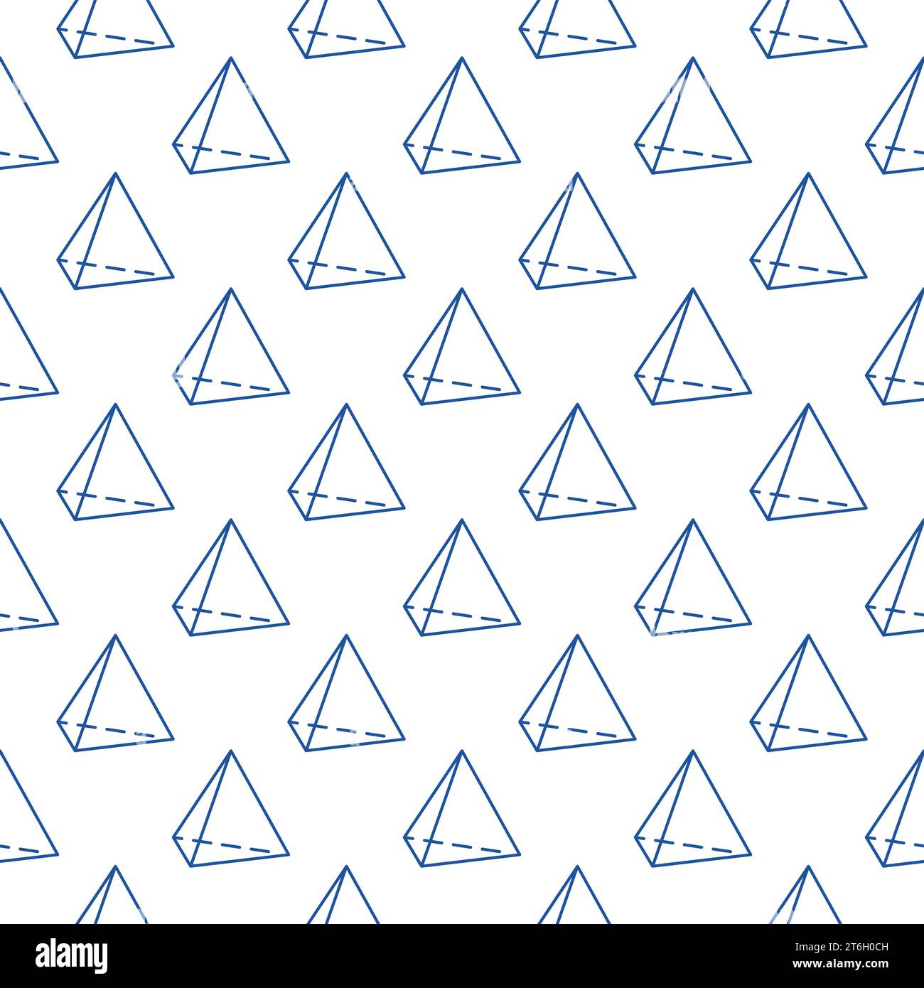 Tetrahedron cut out stock images pictures