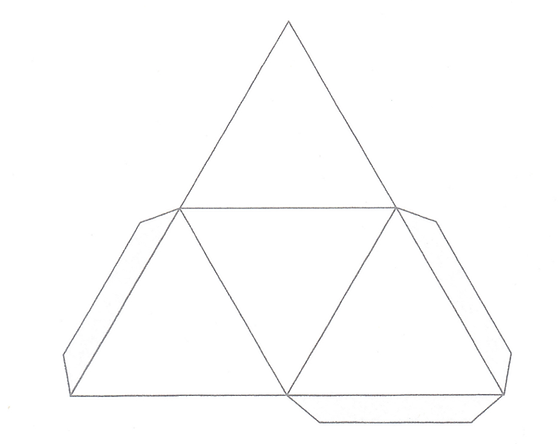 Tetrahedron shape