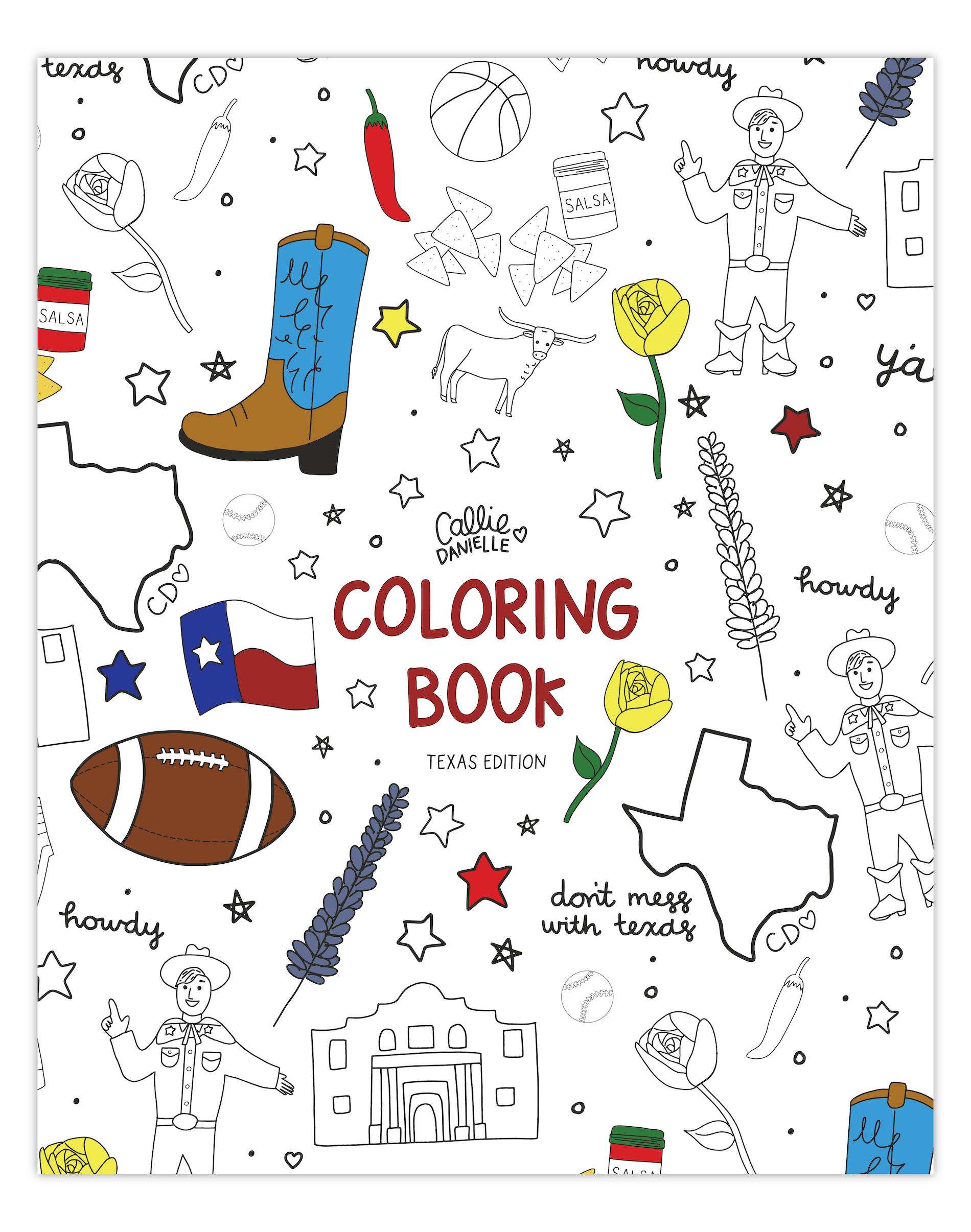 Texas coloring book