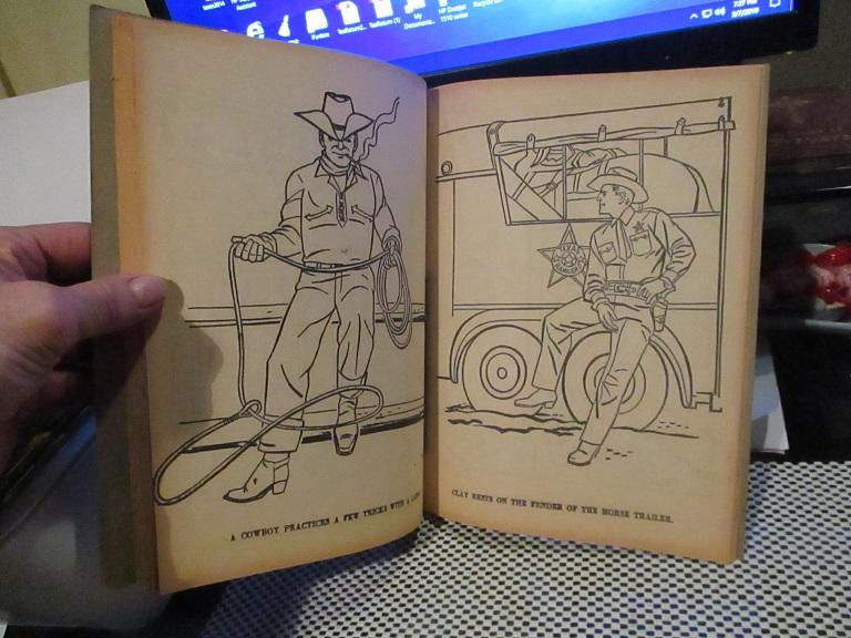 Tales of the texas rangers coloring book very good soft cover deans books