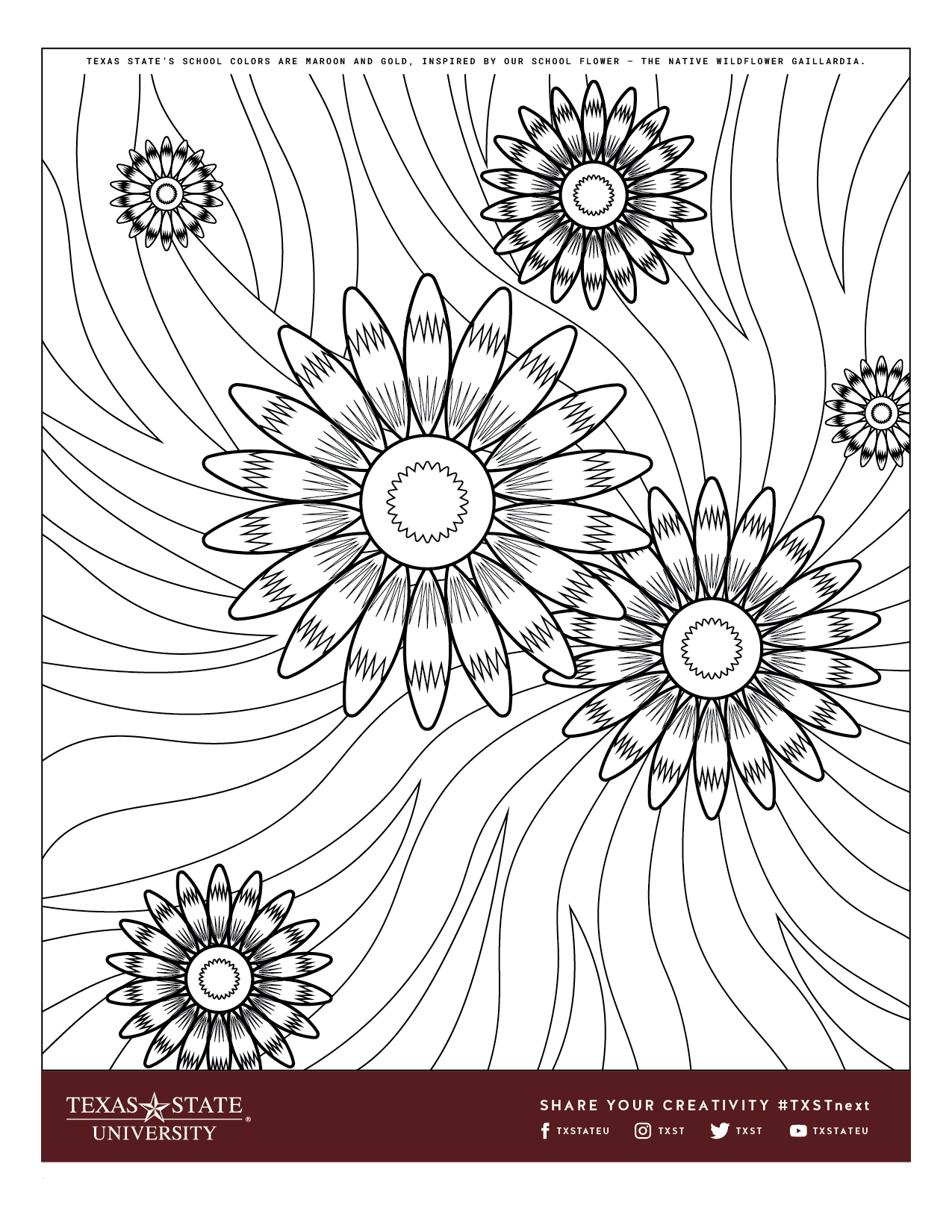 Coloring pages guidelines texas state university