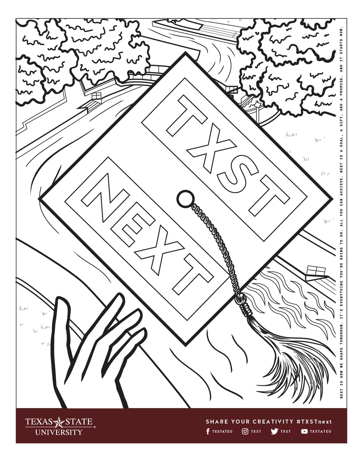 Coloring pages guidelines texas state university