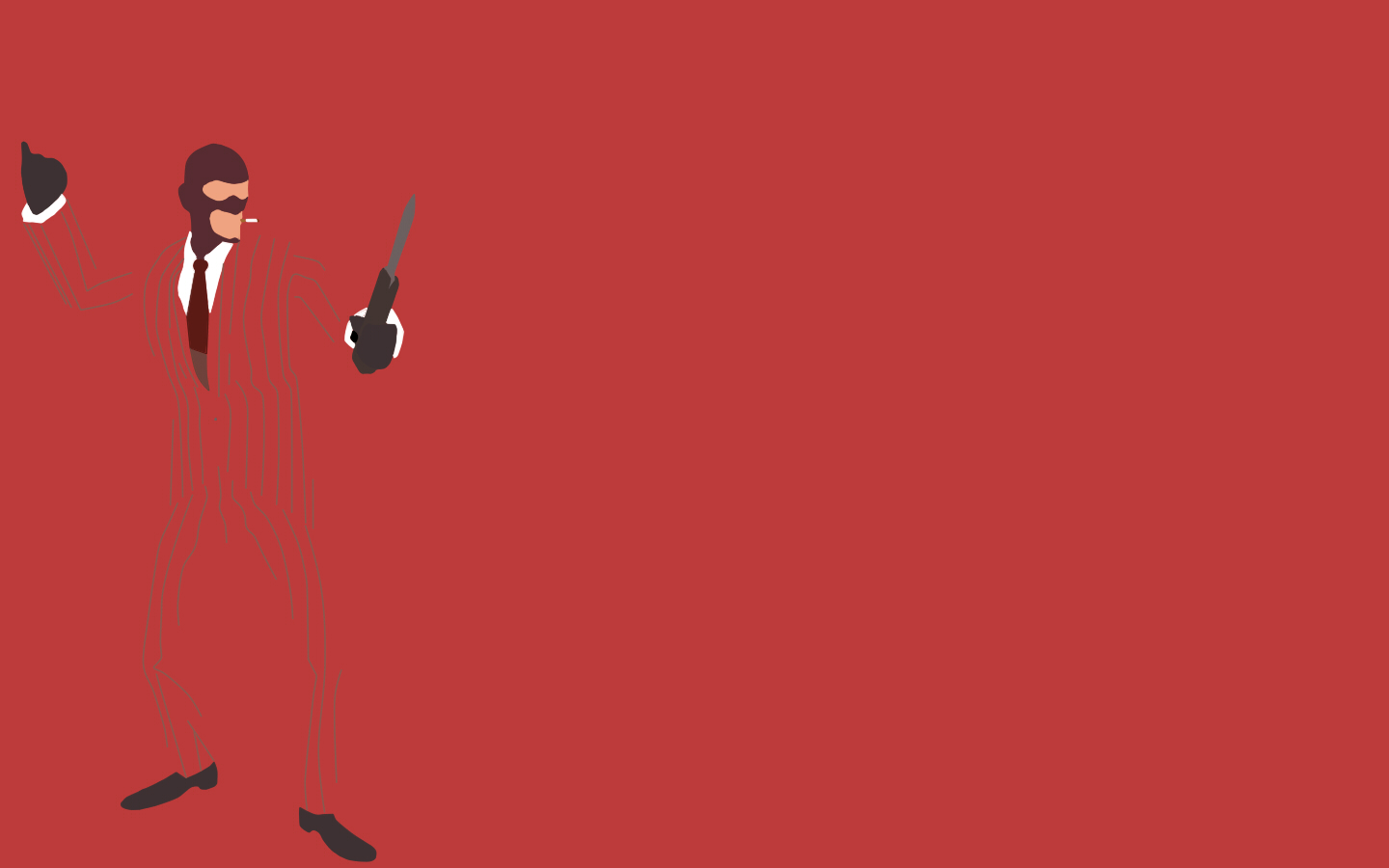 Tf red spy minimalist wallpaper by bohitargep on