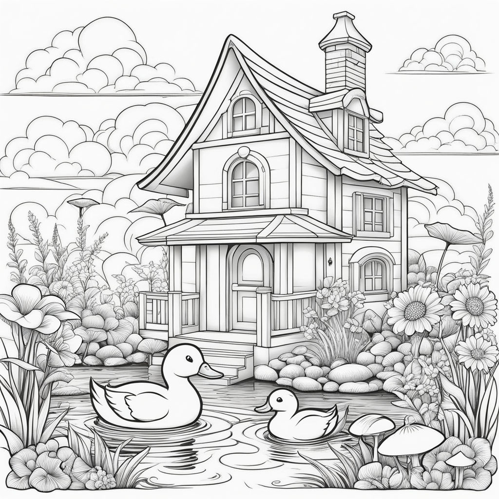 Making this coloring page a perfect blend of tranquility and intensity the clean and fine line art on a white background ensures a high