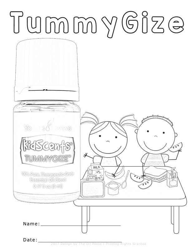 Five kidscents coloring pages the oil posse