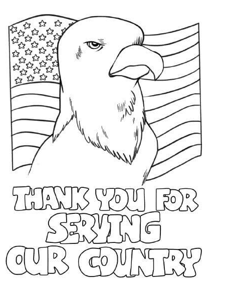 Veterans day coloring pages printable for free download