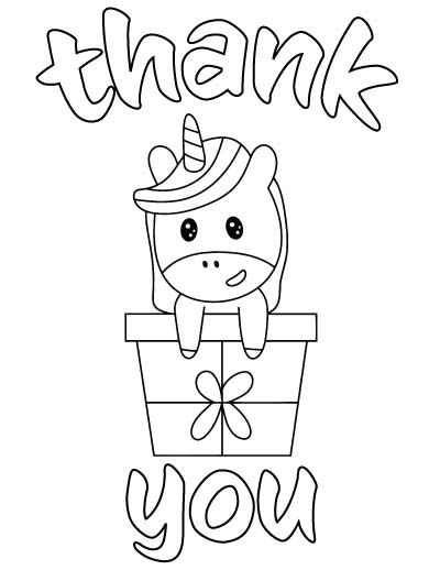 Free printable thank you coloring pages printable coloring cards free printable coloring sheets unicorn coloring pages